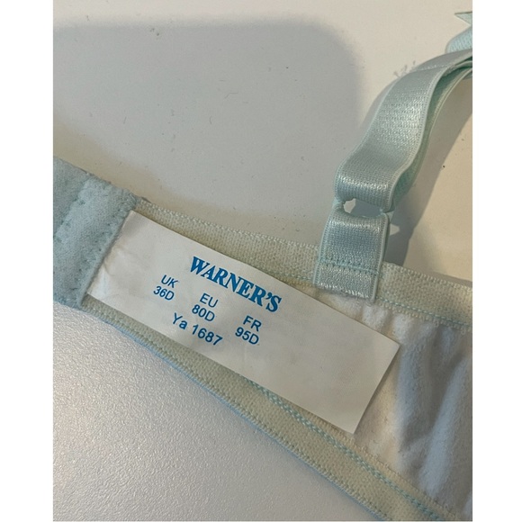 Vintage 36D Faux Leather Lace-up Bra - Picture 4 of 5